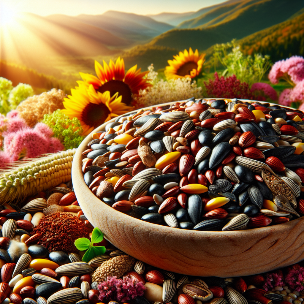 Mixed seeds for rodents